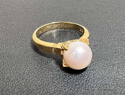 k18パールリング