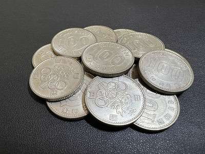 100円銀貨　お買取りです