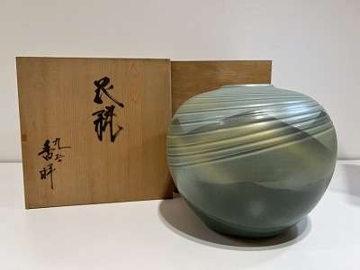九谷焼 花瓶　お買取りです