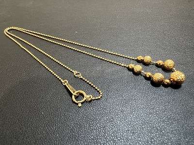 k18ネックレス　お買取りです