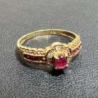 k18 ルビーリング　お買取りです